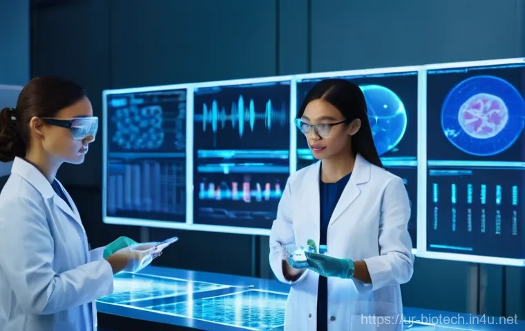 개인화된 의약품 - **Prompt**: "A bright, modern medical consultation room. A kind, professional male doctor in his mid...