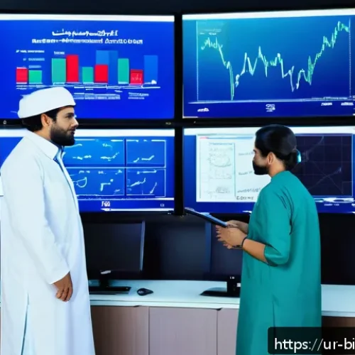 Home 31 바이오테크 IPO 기업 - A sophisticated biotechnology laboratory setting in Pakistan, featuring a diverse team of experience...
